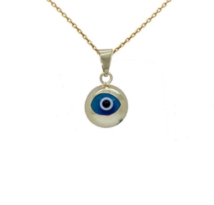 Image de 14K Yellow - Petite Breloque Mauvais Oeil KP0008 (Size 9mm) 
