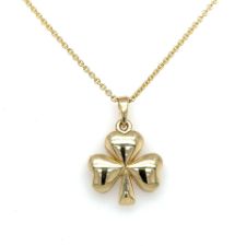 Picture of 10K Yellow  - Three Leaf Clover Charm 28GKL1170  