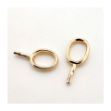 Picture of 14K Yellow Oval Screw Pin #104299