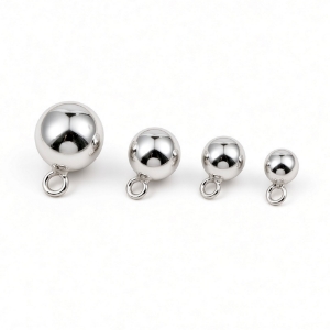 Picture of Silver 925 Hanging Ball With Loop